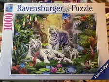 Ravensburger Puzzle Weiße Tiger 1000 Teile 