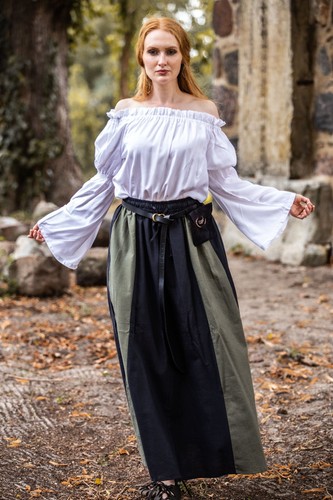 Klassische mittelalterbluse - klassische,