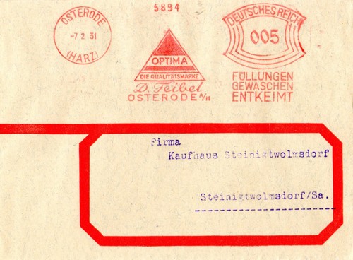 Absenderfreistempel reich - absenderfreistempel,