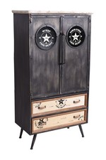 Dielenschrank Schubladenschrank Fabrik Möbel Schrank Retro Kommodenschrank Loft