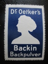 (14903) Reklamemarke - Dr. Oetker´s Backin Backpulver