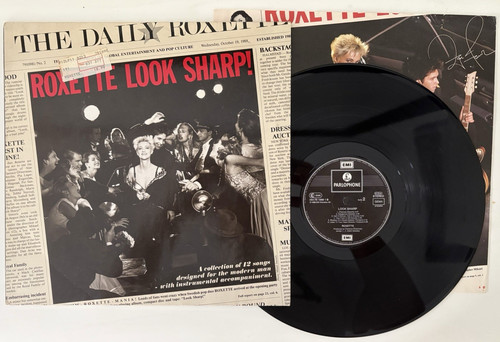Roxette look sharp vinyl - roxette,