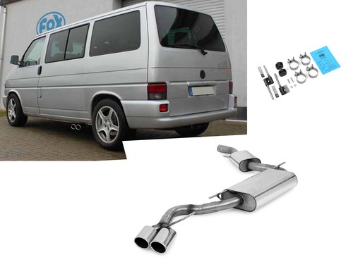 Sidepipe anlage kat - vw, t4
