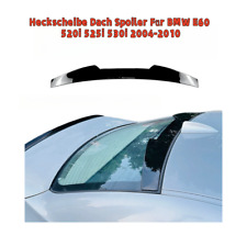 Für BMW E60 E61 Dachspoiler Fenster Spoiler Dachheck Schwarz glänz 2004-2010 NEU