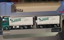 Herpa MAN TGA Kühlkoffer-Hängerzug "Spedition Hartmann"