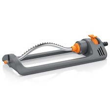 Brandson Garten Rasensprenger mit Oszillation ca. 153 m2 / 90 Grad / bis zu 14m