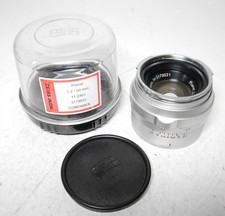 Carl Zeiss Planar 2,0 50mm 2/50 Objektiv f. Contarex  Ankauf! ff-shop24