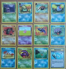 12 Vintage 1. Edition Pokemon