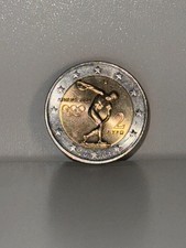 2 Euro Gedenkmünze Griechenland 2004 – Olympische Spiele Athen / Diskuswerfer