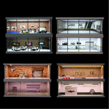 Diorama 1/43 Diecast Garage