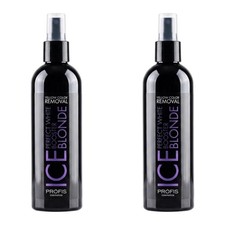 2x Ice Blonde Silber Spray