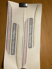 Original AMF - Harley-Davidson Tankaufkleber Motorrad