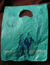 alte Tragetasche Plastiktüte