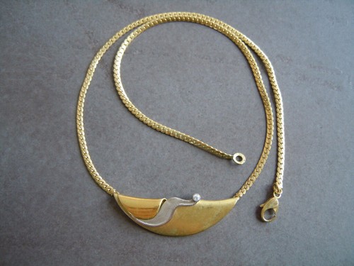 Collier kette anhänger mit - kette,anhänger,