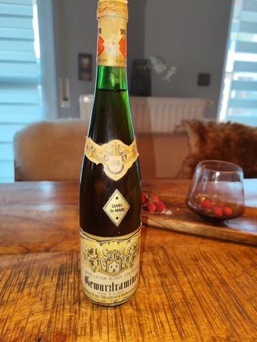 1976er gewürztraminer elsass - gewürztraminer,