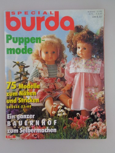 Burda spezial puppenmode e193 - spezial,