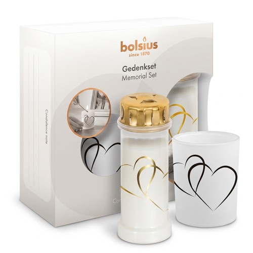Bolsius gedenkset teilig - bolsius, 2-teilig