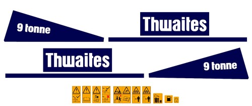 Thwaites tonnen dumper - thwaites,