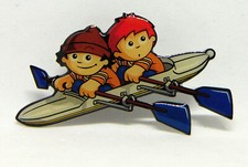 Anton und Edi beim Rudern -