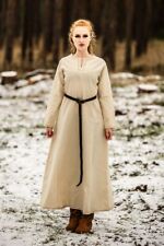Mittelalter LARP-Gewand Wikinger Kleid Unterkleid Helga Baumwolle versch. Farben