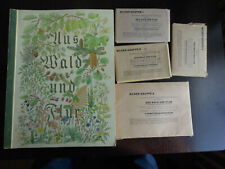 Aus Wald und Flur   Leeres Sammelbilderalbum 1934 Top +  175 Bilder komplett !!
