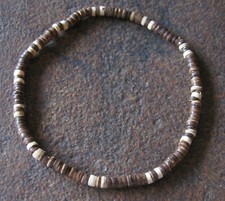 Choker Surf Halskette braun Kokos Holz Herren Kette Surferkette Surferschmuck