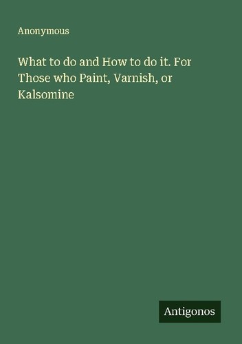 What and how do it - to,