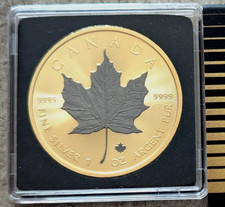 1 OZ Silver Coin Gold &
