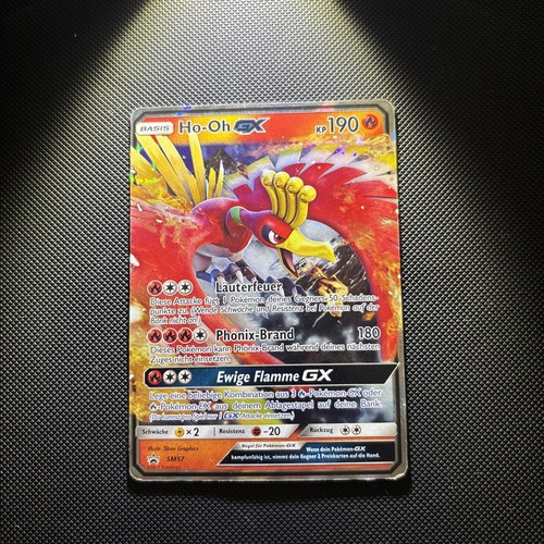 Pokémon holo black star - ho-oh,