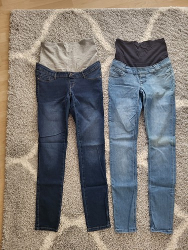 Umstandsjeans mit bauchband - umstandsjeans,