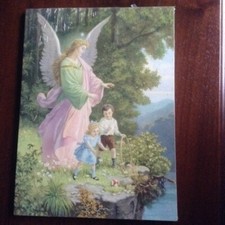 Schutzengel Bild bunt Am