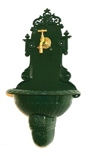 Antik style alu wand brunnen - style,
