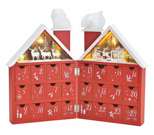 Holz advents kalender - holz,