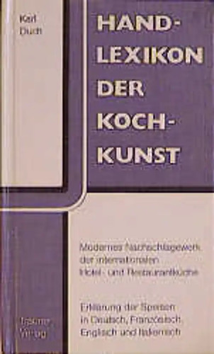Handlexikon der kochkunst - handlexikon,