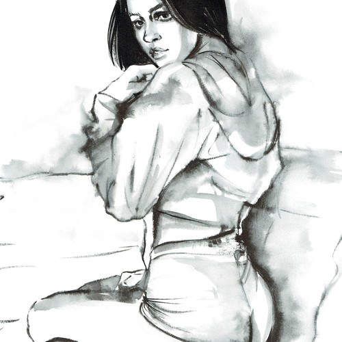 Minnou art 30x40 kunstdruck - art,