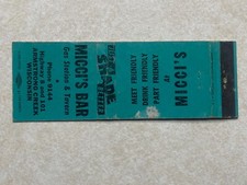 AS111 Vintage Matchbook Cover