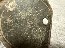 Antiker Uhrendeckel mit