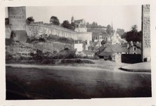 Burg Fougères i. d. Bretagne Kirche Mauer orig. Foto 2. Weltkrieg dt. Wehrmacht