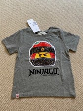 H&M Kinder T-Shirt Grau Gr