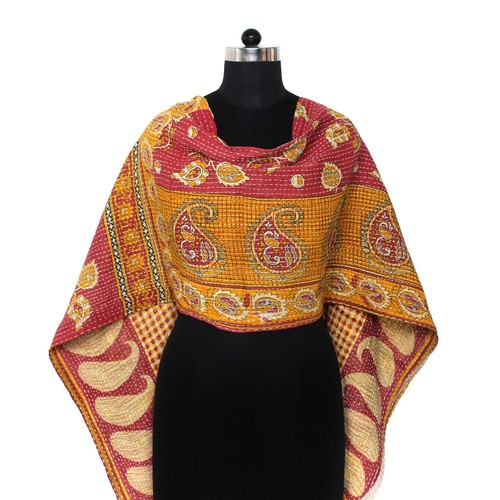 Baumwolle kantha halstuch - baumwolle,