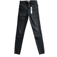 TALLY WEIJL Mid Waist Skinny Push Up Jeans Jenny Gr.34 grau UVP 34,99