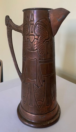 Schöner alter kupferkrug - alter, /