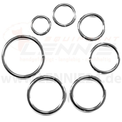 Rundringe stahl silber oder - rundringe,