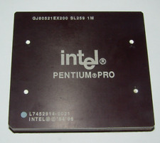 Intel Pentium Pro 200 Mhz 1M Cache SL259 / SL25A Socket 8 CPU NOS (tested)
