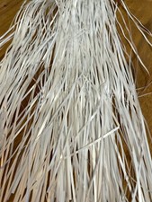 Lametta GOLD SILBER WEIß ca. 300 Fäden 50cm lang Christbaumschmuck Baumschmuck S