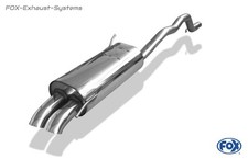  Sportauspuff VW T4 Syncro ab 90 2x63mm Dieseloptik 45°