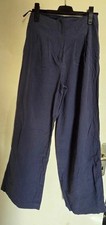 Primark Damen Hose Stoffhose Blau Gr. L