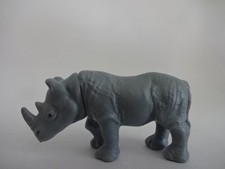 Wildtiere " Stehendes dunkelgraues Nashorn