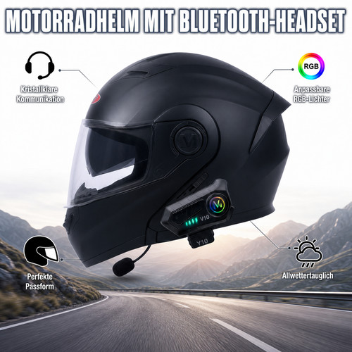 Motorradhelm klapphelm - motorradhelm,