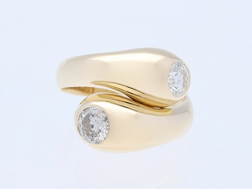 Ring brillanten - 1,12, ct.